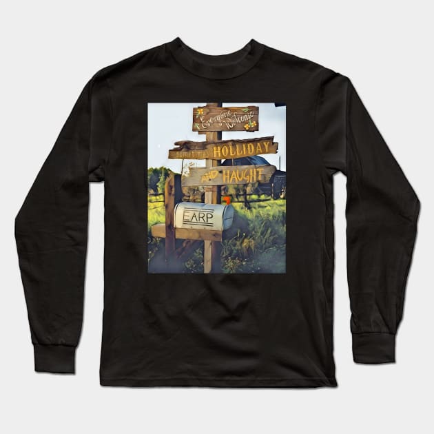 Everyone Welcome Wynonna Earp Long Sleeve T-Shirt by BiancaEm